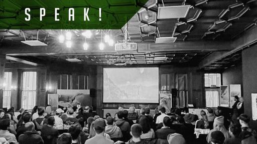 SPEAK! – Im Abseits der grafischen Reduktionsmethode – Freitag title image