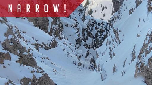 NARROW! – Couloir Tag Titlis – Sonntag title image